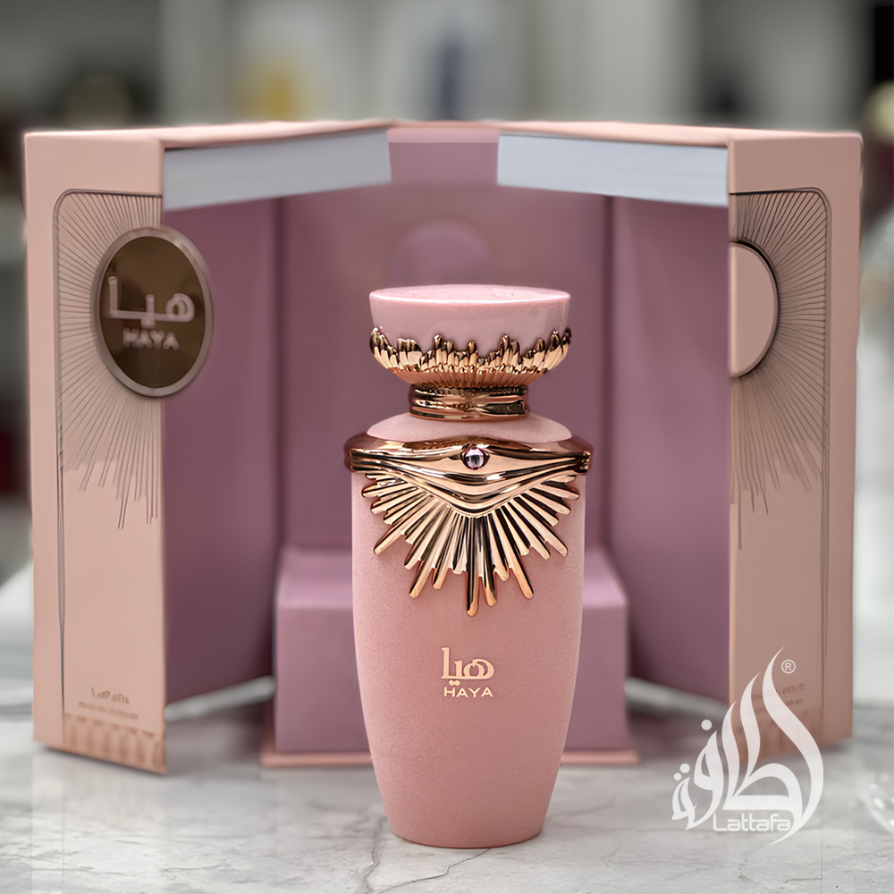 Banner Perfume Lattafa Haya Eau De Parfum 100ml na Wolf Essense