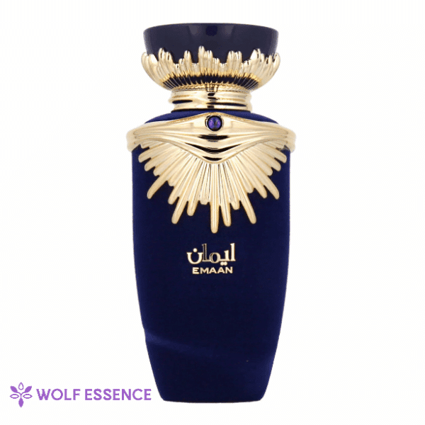 Foto Perfume Lattafa Emaan (Azul) Feminino – 100ml na Wolf Essence