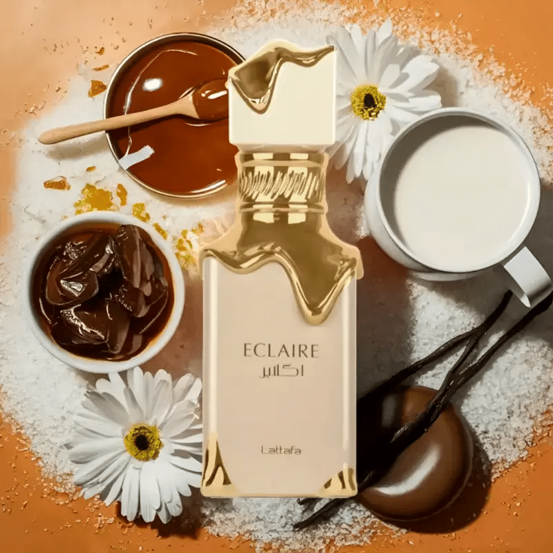 Ilustrativo Perfume Lattafa ECLAIRE Feminino na Wolf Essence