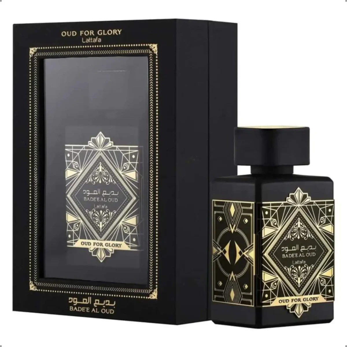 foto secundária Perfume Lattafa Bade'e Al Oud for Glory Unissex na Wolf Essence
