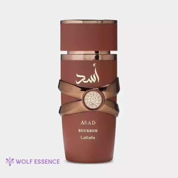 1 Perfume Lattafa Asad Bourbon EDP Masculino - 100ml