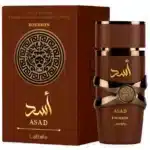 2 Perfume Lattafa Asad Bourbon EDP Masculino - 100ml