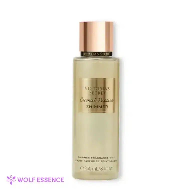 Body Splash Coconut Passion Shimmer - Victoria’s Secret - 250ml na Wolf Essence