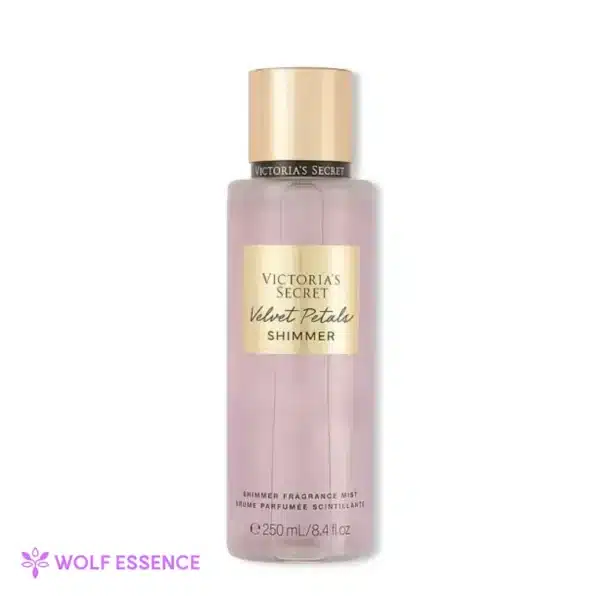 Body Splash Velvet Petals Shimmer - Victoria’s Secret - 250ml na Wolf Essence