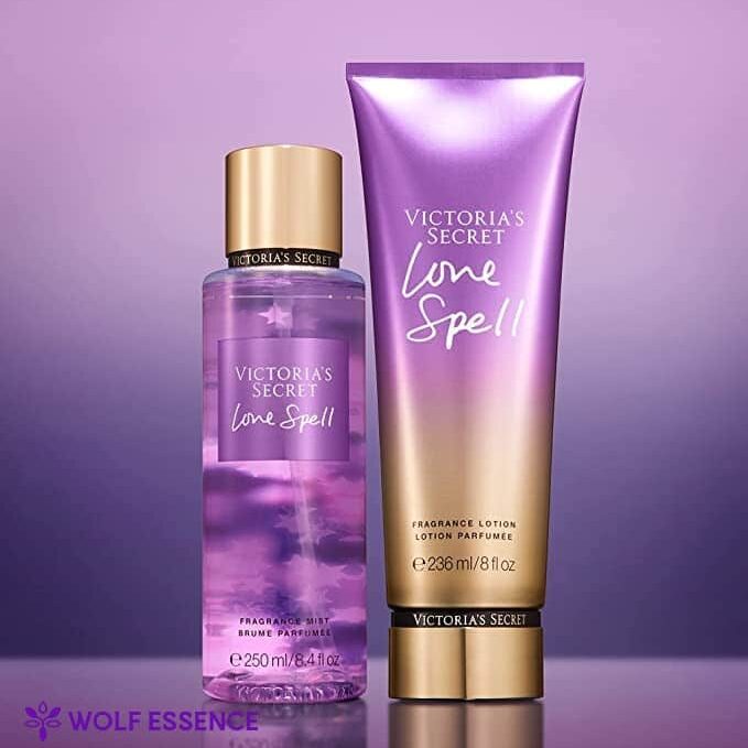 Ilustrativo do Kit Body Splash + Body Lotion Love Spell – Victoria’s Secret