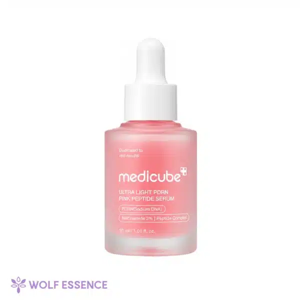 Medicube Ultra Light PDRN Pink Peptide Serum 30ml na Wolf Essence